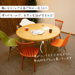 家具事例＿ラウンドテーブル